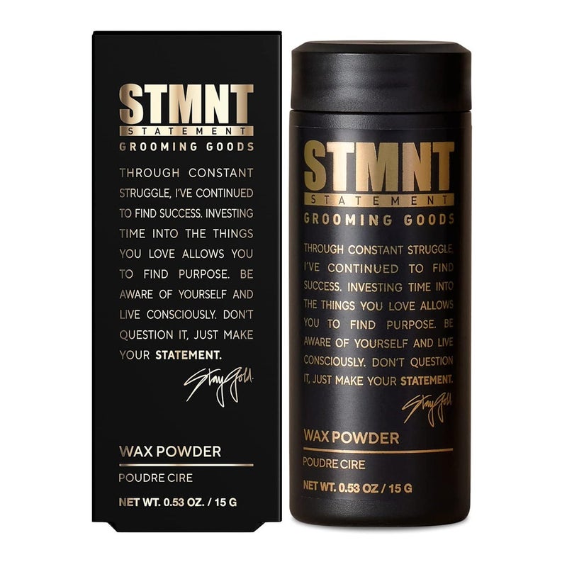 STMNT بودرة شمع STMNT للعناية الشخصية، 0.53 أونصة | لمسة شبه غير لامعة | قبضة وحجم إضافي | تحكم متوسط | سهل الغسل | شعر يشعر بالامتلاء - Image 1